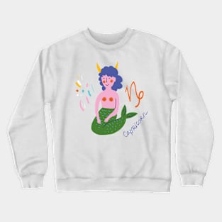 Zodiac sign - Capricorn Crewneck Sweatshirt